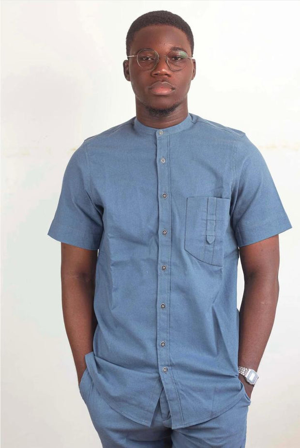 Chemise causal short plage