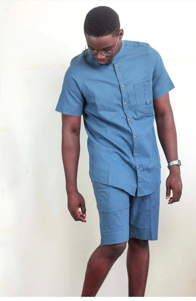 Chemise causal short plage